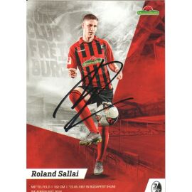 Autogramm Fussball | SC Freiburg | 2019 | Roland SALLAI