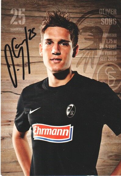 Autogramm Fussball | SC Freiburg | 2012 | Oliver SORG