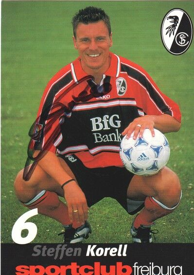 Autogramm Fussball | SC Freiburg | 1999 | Steffen KORELL
