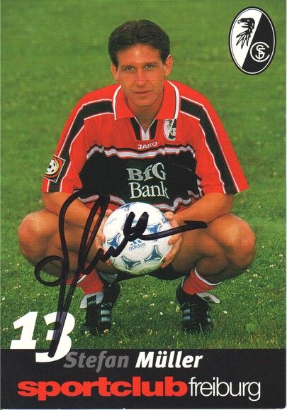 Autogramm Fussball | SC Freiburg | 1999 | Stefan MÜLLER