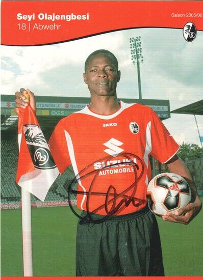 Autogramm Fussball | SC Freiburg | 2005 | Seyi OLAJENGBESI 