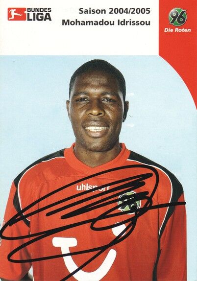 Autogramm Fussball | Hannover 96 | 2004 | Mohamadou IDRISSOU