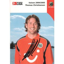 Autogramm Fussball | Hannover 96 | 2004 | Thomas CHRISTIANSEN