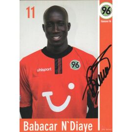 Autogramm Fussball | Hannover 96 | 2002 | Babacar N´DIAYE