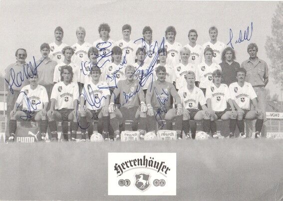 Mannschaftskarte Fussball | TSV Havelse | 1990 + 9 AG