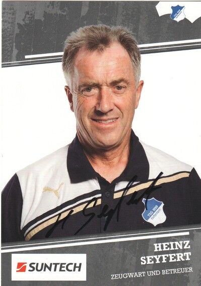 Autogramm Fussball | TSG 1899 Hoffenheim | 2011 | Heinz SEYFERT