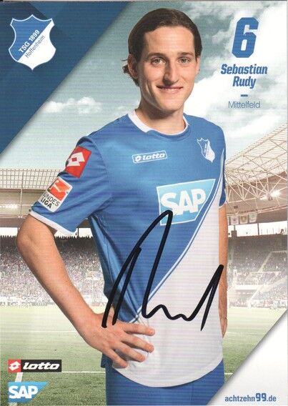 Autogramm Fussball | TSG 1899 Hoffenheim | 2014 | Sebastian RUDY