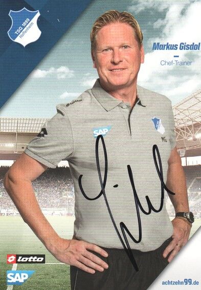 Autogramm Fussball | TSG 1899 Hoffenheim | 2014 | Markus GISDOL