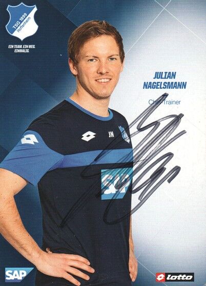 Autogramm Fussball | TSG 1899 Hoffenheim | 2015 | Julian NAGELSMANN
