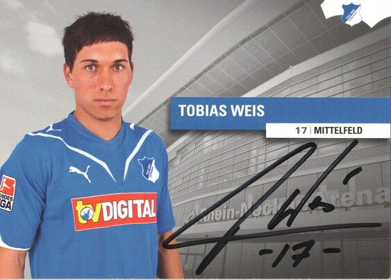 Autogramm Fussball | TSG 1899 Hoffenheim | 2009 | Tobias WEIS