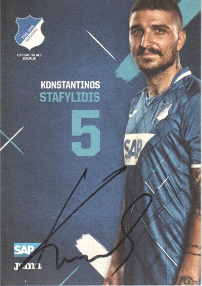 Autogramm Fussball | TSG 1899 Hoffenheim | 2019 | Konstantinos STAFYLIDIS