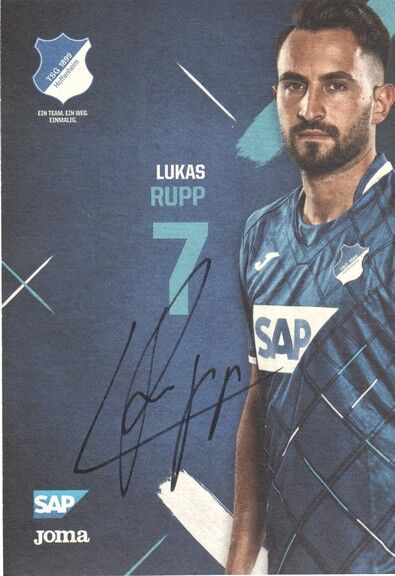 Autogramm Fussball | TSG 1899 Hoffenheim | 2019 | Lukas RUPP