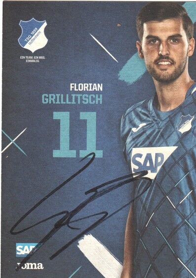 Autogramm Fussball | TSG 1899 Hoffenheim | 2019 | Florian GRILLITSCH