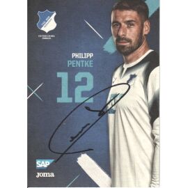 Autogramm Fussball | TSG 1899 Hoffenheim | 2019 | Philipp PENTKE
