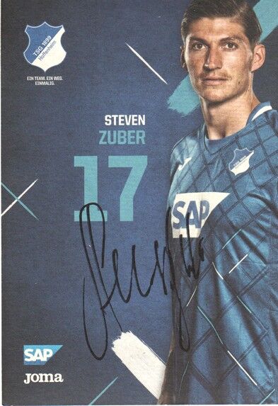 Autogramm Fussball | TSG 1899 Hoffenheim | 2019 | Steven ZUBER