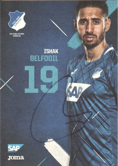 Autogramm Fussball | TSG 1899 Hoffenheim | 2019 | Ishak BELDOFIL