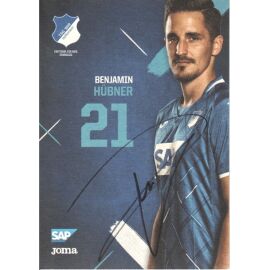 Autogramm Fussball | TSG 1899 Hoffenheim | 2019 | Benjamin HÜBNER