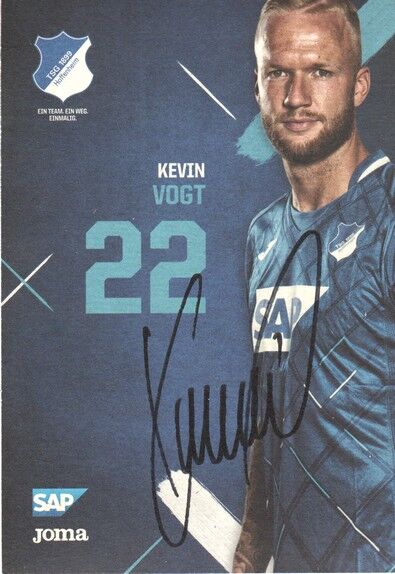 Autogramm Fussball | TSG 1899 Hoffenheim | 2019 | Kevin VOGT