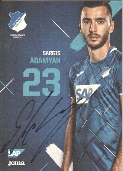 Autogramm Fussball | TSG 1899 Hoffenheim | 2019 | Sargis ADAMYAN