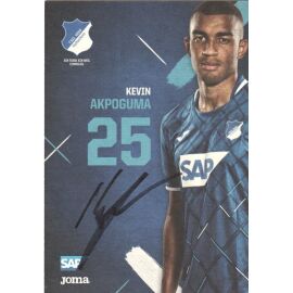 Autogramm Fussball | TSG 1899 Hoffenheim | 2019 | Kevin AKPOGUMA