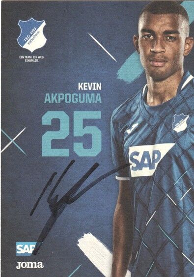 Autogramm Fussball | TSG 1899 Hoffenheim | 2019 | Kevin AKPOGUMA