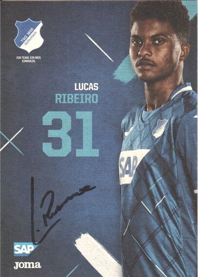 Autogramm Fussball | TSG 1899 Hoffenheim | 2019 | Lucas RIBEIRO