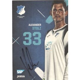 Autogramm Fussball | TSG 1899 Hoffenheim | 2019 | Alexander STOLZ