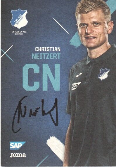 Autogramm Fussball | TSG 1899 Hoffenheim | 2019 | Christian NEITZERT 