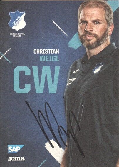 Autogramm Fussball | TSG 1899 Hoffenheim | 2019 | Christian WEIGL