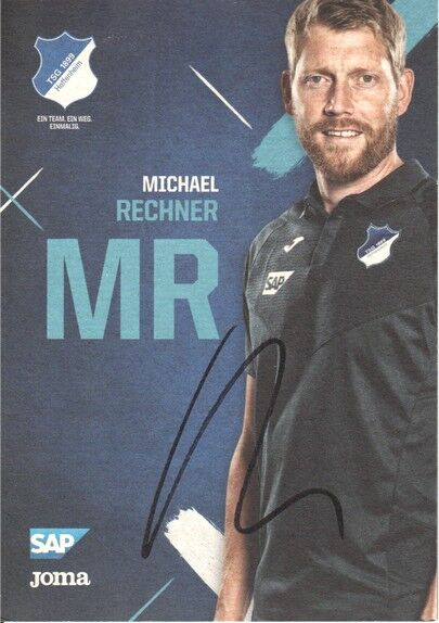 Autogramm Fussball | TSG 1899 Hoffenheim | 2019 | Michael RECHNER