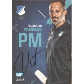 Autogramm Fussball | TSG 1899 Hoffenheim | 2019 | Pellegrino MATARAZZO