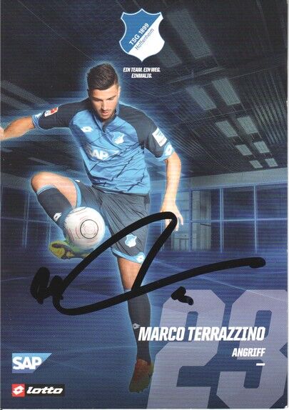 Autogramm Fussball | TSG 1899 Hoffenheim | 2016 | Marco TERRAZZINO