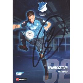 Autogramm Fussball | TSG 1899 Hoffenheim | 2016 | Dennis GEIGER