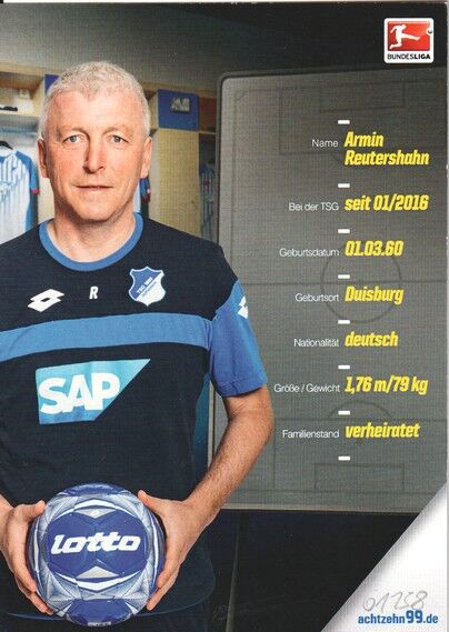 Autogramm Fussball | TSG 1899 Hoffenheim | 2015 | Armin REUTERSHAHN
