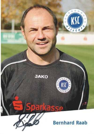 Autogramm Fussball | Karlsruher SC | 2010er TM | Bernhard RAAB