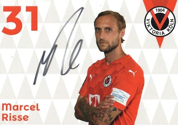 Autogramm Fussball | Viktoria Köln | 2020 | Marcel RISSE