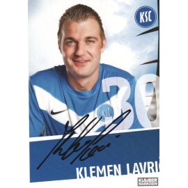 Autogramm Fussball | Karlsruher SC | 2011 | Klemen LAVRIC