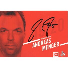 Autogramm Fussball | 1. FC Köln | 2019 | Andreas MENGER
