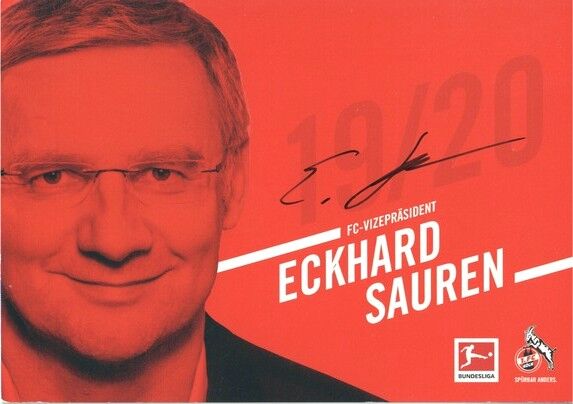 Autogramm Fussball | 1. FC Köln | 2019 | Eckhard SAUREN