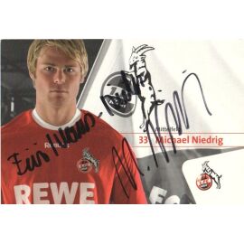 Autogramm Fussball | 1. FC Köln | 2008 | Michael NIEDRIG