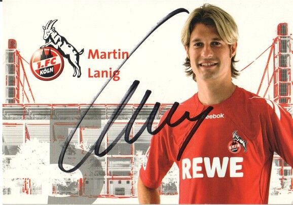 Autogramm Fussball | 1. FC Köln | 2010 | Martin LANIG
