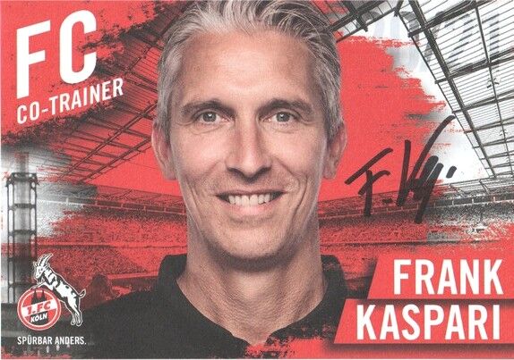 Autogramm Fussball | 1. FC Köln | 2020 | Frank KASPARI
