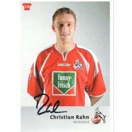 Autogramm Fussball | 1. FC Köln | 2004 | Christian RAHN