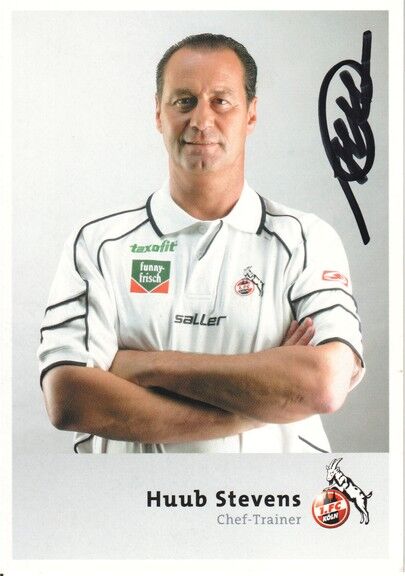 Autogramm Fussball | 1. FC Köln | 2004 | Huub STEVENS