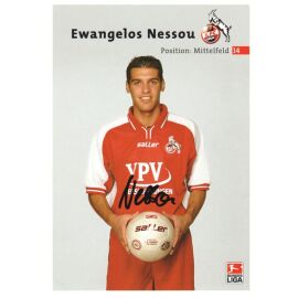 Autogramm Fussball | 1. FC Köln | 2002 | Ewangelos NESSOU