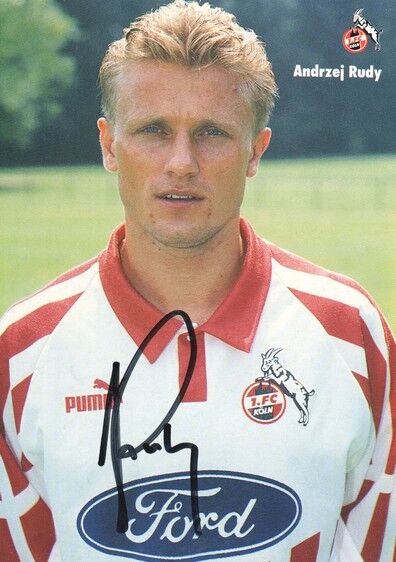Autogramm Fussball | 1. FC Köln | 1994 | Andrzej RUDY