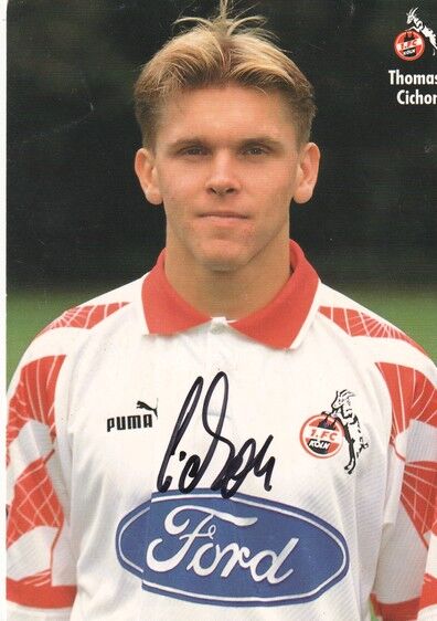Autogramm Fussball | 1. FC Köln | 1996 | Thomas CICHON