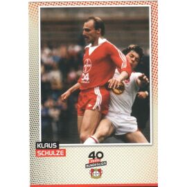 AK Fussball | Bayer Leverkusen | 40 Jahre BL | Klaus SCHULZE
