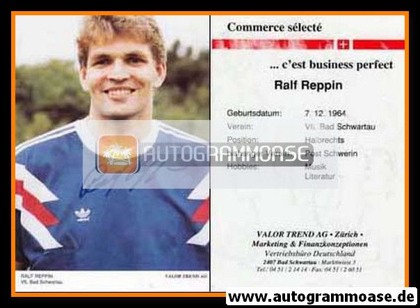 Autogramm Handball | VfL Bad Schwartau | 1990 | Ralf REPPIN