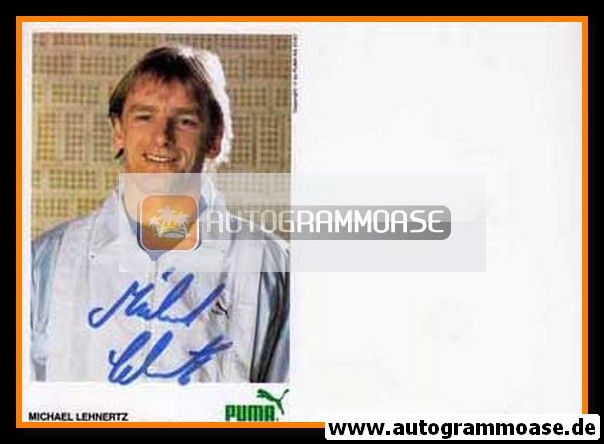 Autogramm Handball | DHB Deutschland | 1990er Puma | Michael LEHNERTZ